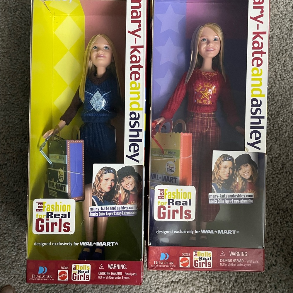 Mary Kate and Ashley dolls